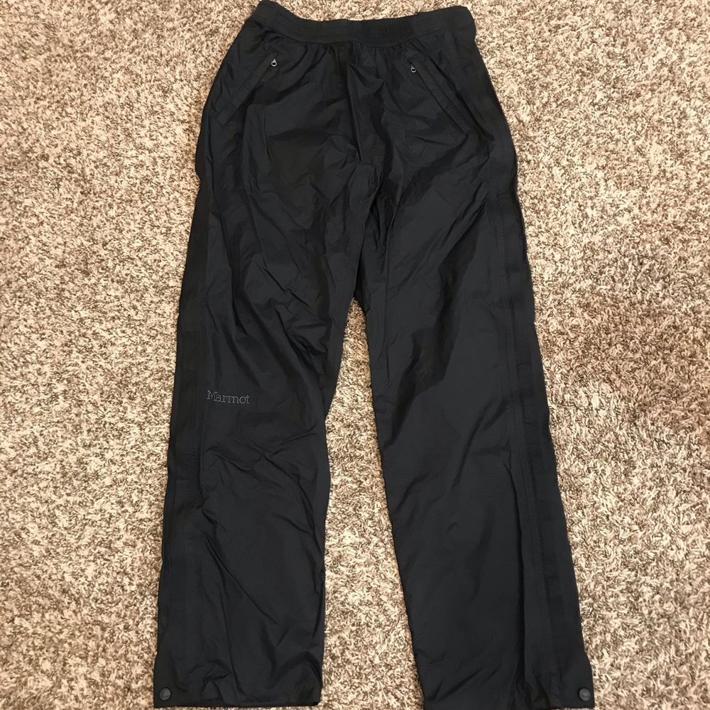 Women’s Black Marmot rain/weather pants
